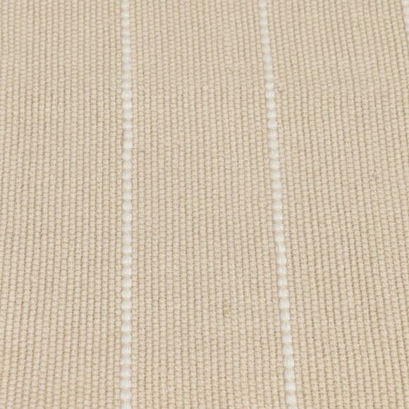NEW Indoor Outdoor Rug Beige Cream Stripe 24" x 36" by Becky G. & Alejandra Indo - Picture 9 of 14